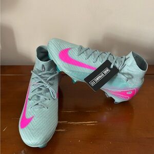 Nike elite superfly 10 blue/pink size 8.5 men